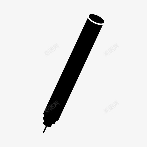 中性笔素描签名图标svg_新图网 https://ixintu.com 中性笔 字母 工具 签名 精度 素描 绘图 艺术品 设计 设计工具