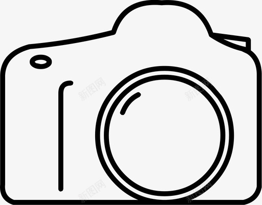 佳能7d单反相机相机照片图标svg_新图网 https://ixintu.com 佳能7d单反相机 功能强大 图片 拍照 数码相机 照片 相机