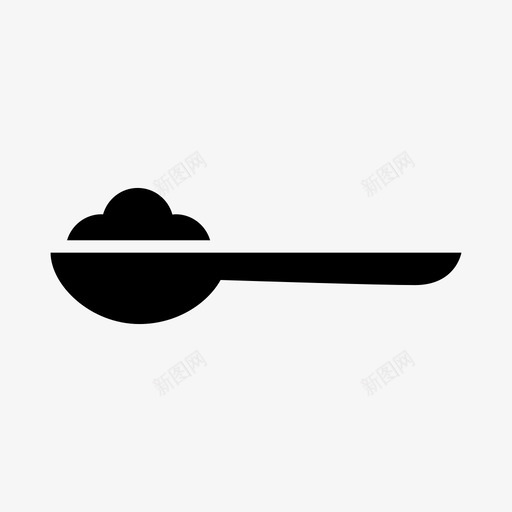 勺子餐厅食谱图标svg_新图网 https://ixintu.com 准备好 制作 勺子 在家做饭 房间 百分比 量匙 食谱 餐厅