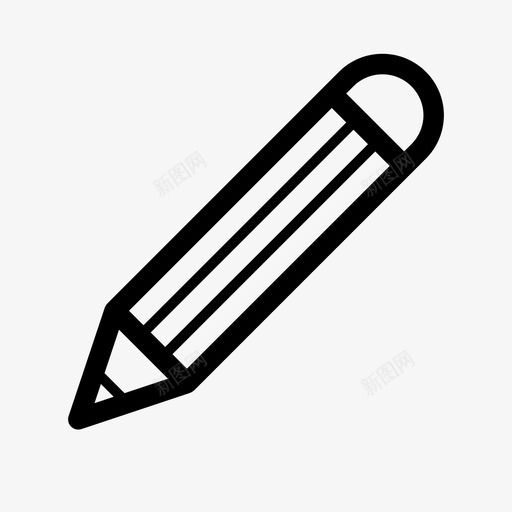 铅笔创意素描图标svg_新图网 https://ixintu.com 其他图标30 创意 素描 绘图 铅笔