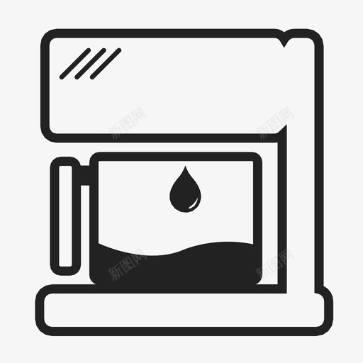咖啡机器具咖啡豆图标svg_新图网 https://ixintu.com 咖啡机 咖啡豆 器具 热 电子 研磨 饮料 饮料机