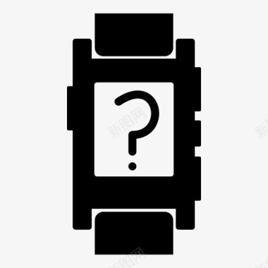卵石问题iwatch智能手表图标图标