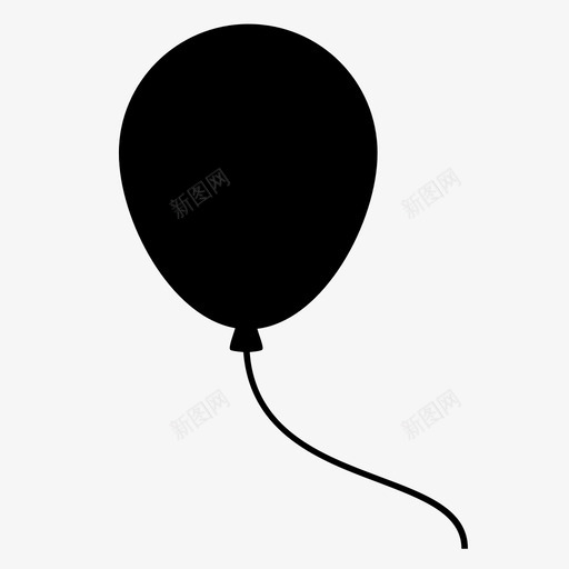 气球派对聚脂薄膜图标svg_新图网 https://ixintu.com 小孩 庆祝 庆祝派对 气球 氦气 派对 漂浮 玩具 生日 聚脂薄膜