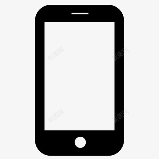 iphone智能手机电子产品图标svg_新图网 https://ixintu.com iphone 全包 手机 数据 文本 智能手机 电子产品 设备 连接 通话