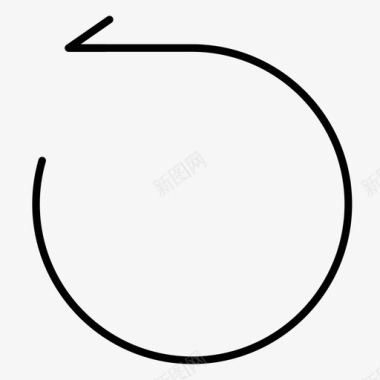 圆箭头右圆箭头同步图标图标