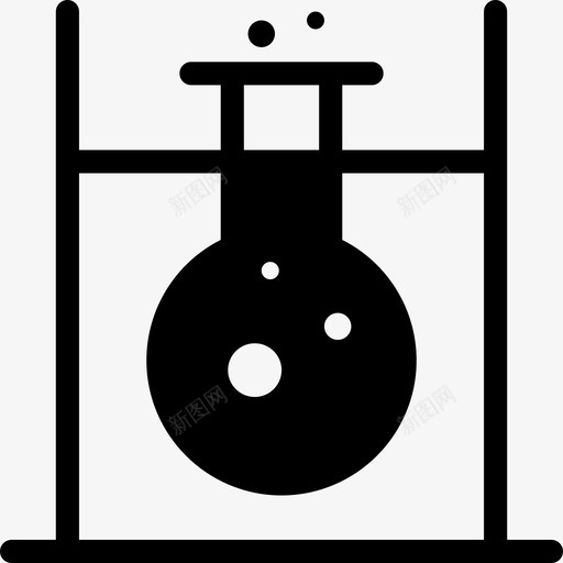 烧瓶科学家科学研究图标svg_新图网 https://ixintu.com 假设 实验室 实验室实验 实验室测试 烧瓶 烧瓶架 科学 科学家 科学研究