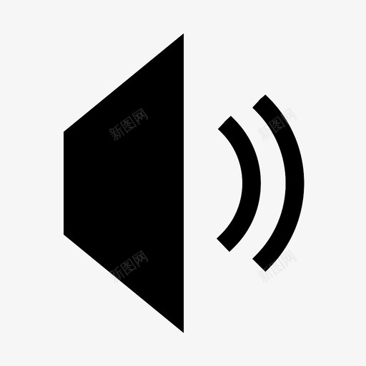 音量音乐噪音图标svg_新图网 https://ixintu.com 取消静音 噪音 声音 提高音量 降低音量 音乐 音量