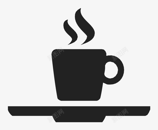 热气腾腾的浓缩咖啡图标svg_新图网 https://ixintu.com 热气腾腾的浓缩咖啡