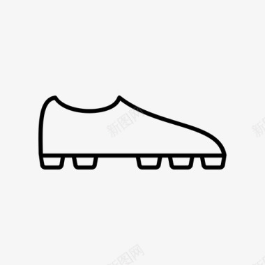 鞋钉运动鞋钉鞋图标图标