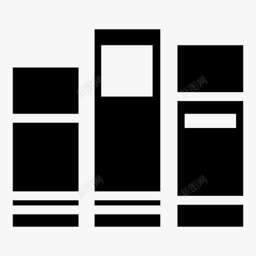 百科全书精装书图标svg_新图网 https://ixintu.com 百科全书 精装书