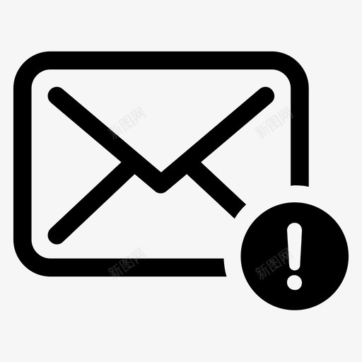 垃圾邮件提醒注意图标svg_新图网 https://ixintu.com 信件 假邮件 删除 垃圾邮件 提醒 注意 电子邮件 重要邮件