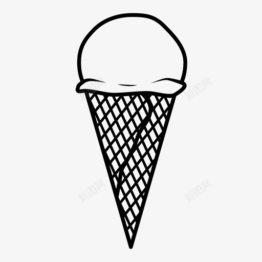 冰淇淋请客糖果图标svg_新图网 https://ixintu.com 冰棍 冰淇淋 冰淇淋筒 冷冻 凉爽 夏天 甜点 糖果 请客 食物