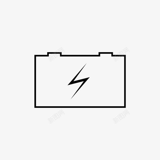 电池电源单元开图标svg_新图网 https://ixintu.com 开 打开 电池 电源单元 碳 能量 蓄电池
