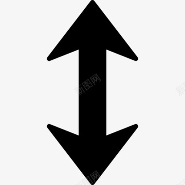 向上或向下排序双箭头符号箭头计算机和媒体2图标图标