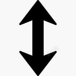 大宝向下箭头2向上或向下排序双箭头符号箭头计算机和媒体2图标高清图片