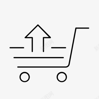 购物车杂货店市场图标图标