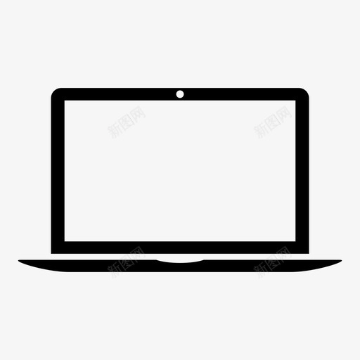 macbookair电脑笔记本电脑图标svg_新图网 https://ixintu.com macbookair 个人电脑 便携式 电脑 笔记本电脑