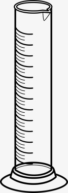 量筒科学实验科学设备图标图标