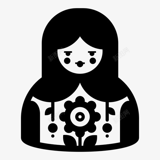 matryoshka洋娃娃小雕像图标svg_新图网 https://ixintu.com matrioshka matryoshka 俄罗斯 小雕像 洋娃娃