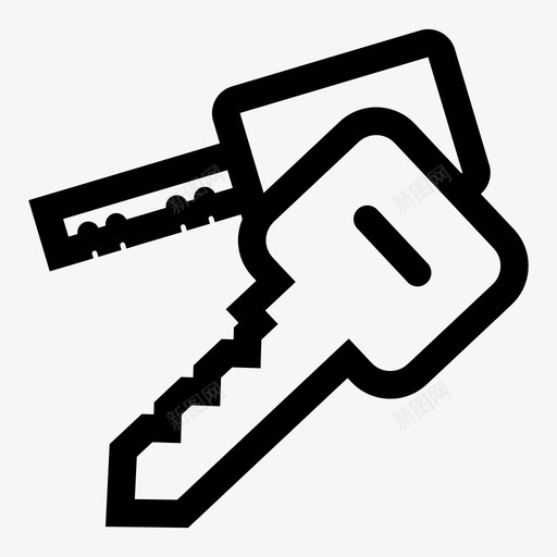 钥匙警报器车钥匙图标svg_新图网 https://ixintu.com 保安 保险箱 安全 房子钥匙 警报器 车钥匙 钥匙