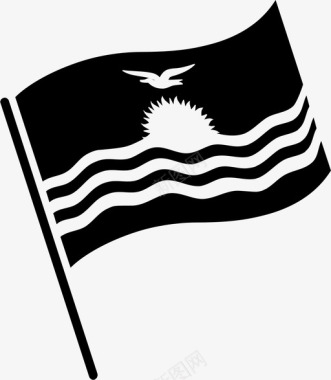基里巴斯国旗符号代表图标图标