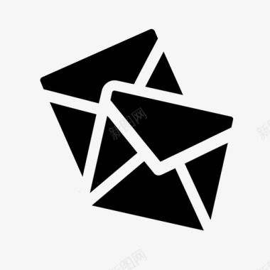 信封订阅者垃圾邮件图标图标