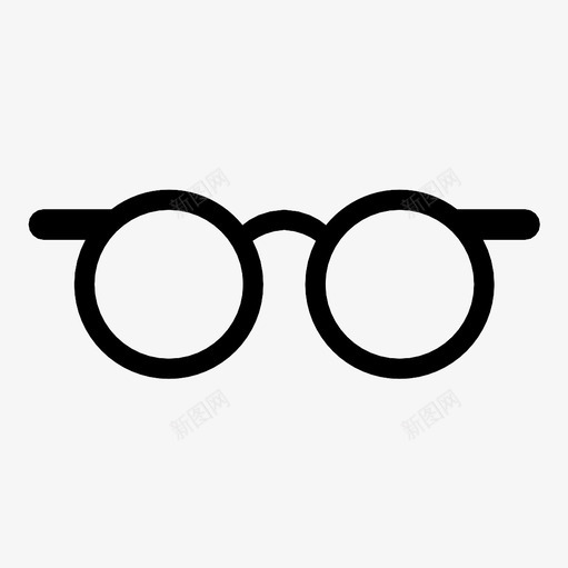 眼镜光学处方图标svg_新图网 https://ixintu.com rx rx太阳镜 rx眼镜 光学 圆框 圆眼镜 处方 眼镜 请参见
