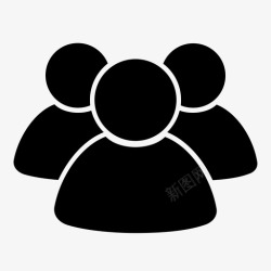 集团网群群人网络图标高清图片