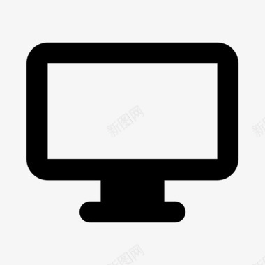 显示器pc屏幕图标图标
