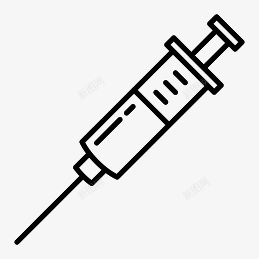 注射器静脉药物图标svg_新图网 https://ixintu.com 人体药物 医院 注射 注射器 海洛因 药物 静脉