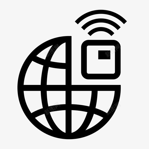 跟踪货物和装运图标svg_新图网 https://ixintu.com 货物和装运 跟踪
