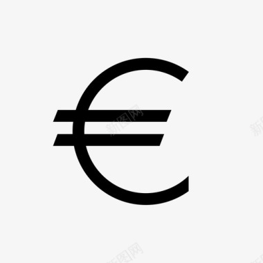 欧元货币外汇图标图标