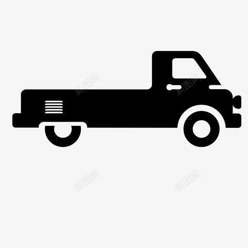 卡车货车司机运输图标svg_新图网 https://ixintu.com 卡车 皮卡 货车司机 运输 送货 送货车