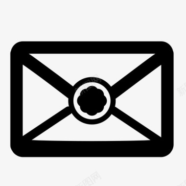 密封邮件正式邮件邮件图标图标