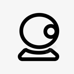 面对面聊天摄像机网络聊天网络摄像机图标高清图片