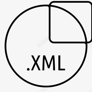 xml文件可扩展类型图标图标