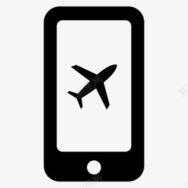 手机旅行设备通知图标图标