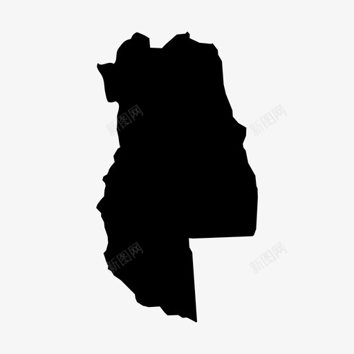 门多萨阿根廷地图图标svg_新图网 https://ixintu.com 地图 省 轮廓 门多萨 阿根廷