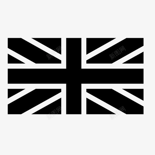 国旗英国英国国旗图标svg_新图网 https://ixintu.com 国家 国旗 英国 英国国旗