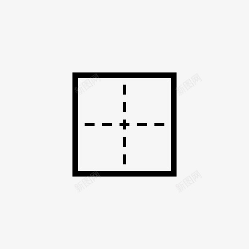 分割正方形方形图标svg_新图网 https://ixintu.com 分割 切割 圆形 小而简单 折纸 方形 正方形