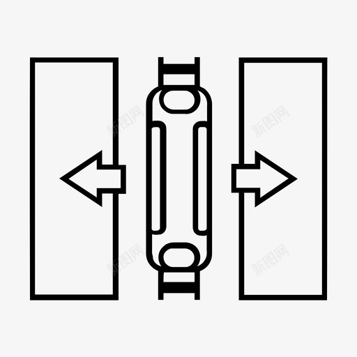 列车空间车站图标svg_新图网 https://ixintu.com 列车 地铁 地铁站 有轨电车 空间 终点站 车站 轨道 运输 铁路