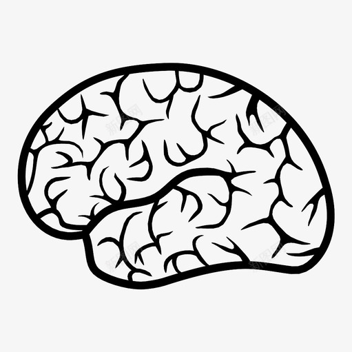 人脑心理思维图标svg_新图网 https://ixintu.com 人脑 器官 心理 心理学 思维 智能 神经 神经学