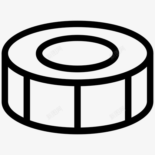蹦床运动线图标svg_新图网 https://ixintu.com 蹦床 运动矢量线图标
