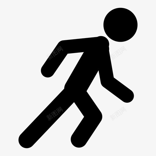 跑步跑步人跑步者图标svg_新图网 https://ixintu.com 人力资源 商人 快 快点 行动 赛跑 跑步 跑步人 跑步者 运动