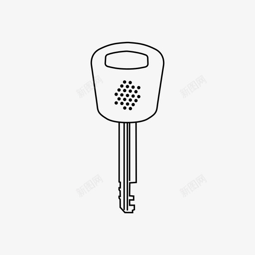 自行车钥匙钥匙图标svg_新图网 https://ixintu.com 自行车钥匙 钥匙