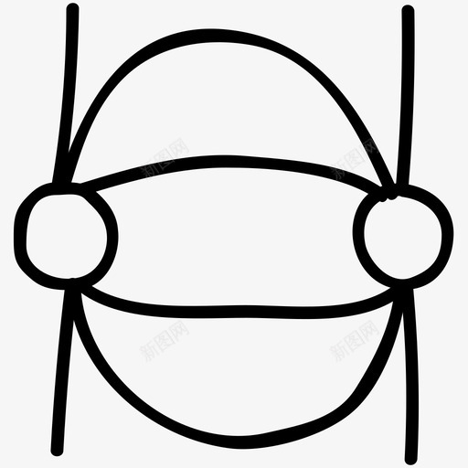 面具科学手绘涂鸦图标svg_新图网 https://ixintu.com 科学手绘涂鸦图标 面具