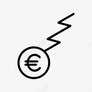 硬币货币基金图标图标