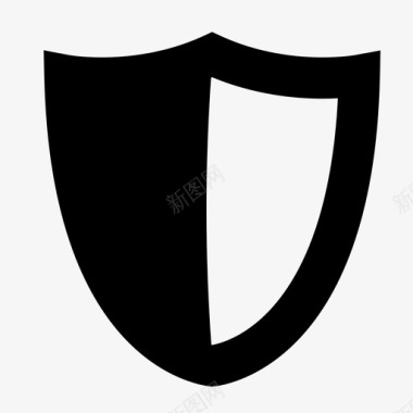 盾牌安全防护图标图标