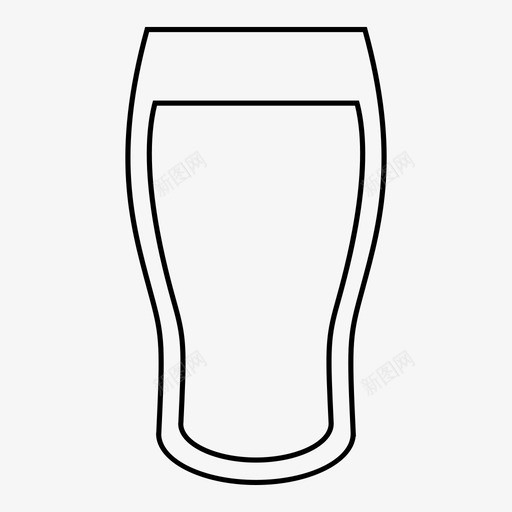 啤酒水英制图标svg_新图网 https://ixintu.com 啤酒 杯子 水 淡啤酒杯 爱尔兰别针 玻璃杯 盘子 英制 酒精 饮料