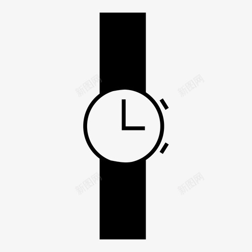 表钟时间表图标svg_新图网 https://ixintu.com 手腕 时间 时间表 表 钟